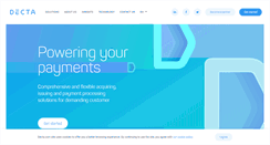 Desktop Screenshot of decta.com